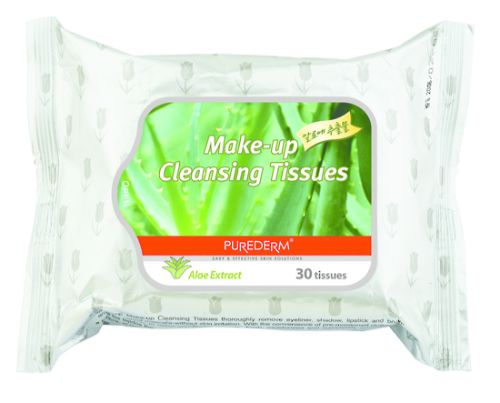 Purederm Makeup Remover Wipes - Aloe