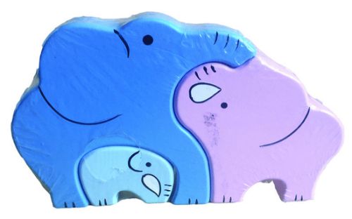 Puzzle - Elephants