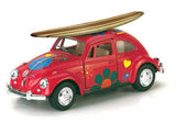1967 Volkswagen Beetle W/Surfboard Display - 12pcs