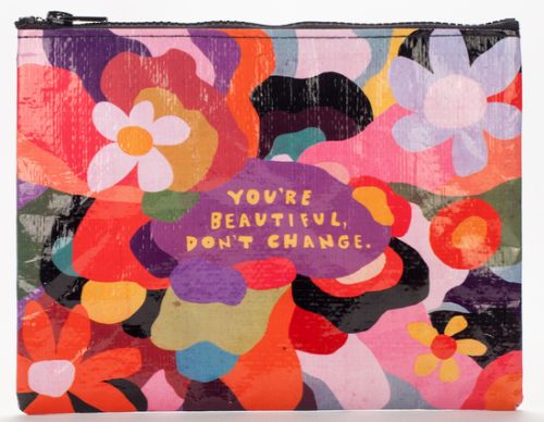 Zipper Pouch - You're Beautiful