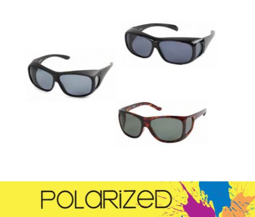 Aspect Polarized Window Frame Sunglasses offer UV protection and glare-free vision, compatible with reading glasses.