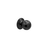 Pro Series Cirque Knob Dummy Handle Matt Black - Miles Nelson