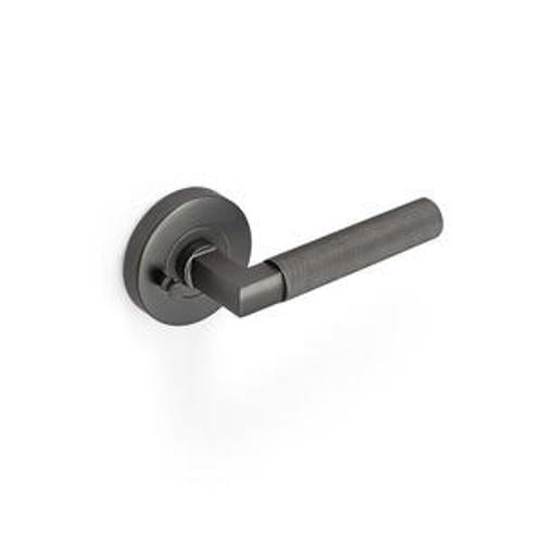 Scarlett Knurled Privacy Set Satin Graphite - Miles Nelson