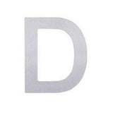Hardware Rear-Bolt Letter D Stainless Steel - Elements Hardware 76mm
