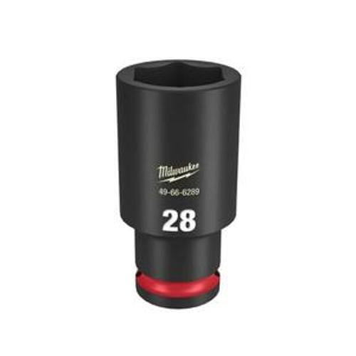 SHOCKWAVE Impact Socket 1/2 Inch Drive - Milwaukee 28mm Deep 6 Point 49666289