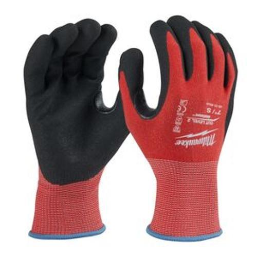 Gloves Cut 2 B Nitrile Dipped Small - Milwaukee