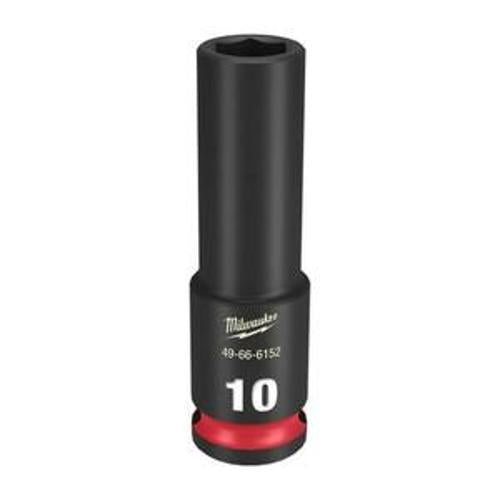 SHOCKWAVE Impact Socket 3/8 Inch Drive - Milwaukee 10mm Deep 6 Point