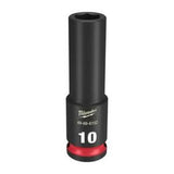 SHOCKWAVE Impact Socket 3/8 Inch Drive - Milwaukee 10mm Deep 6 Point