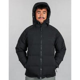 Men's Polar X Canvas Puffer Jacket Black - Bushbuck XS