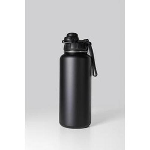 950ml Insulated Drink Bottle Black - Bushbuck