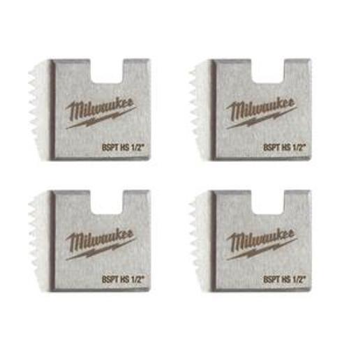 Threading Dies 1/2 Inch HS BSPT - Milwaukee