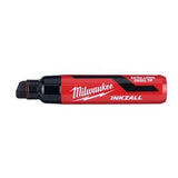 INKZALL Black Marker Extra Large Chisel Tip - Milwaukee