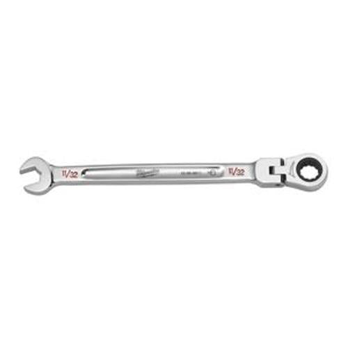 Ratcheting Combination Wrench SAE Flex Head 11/32 Inch - Milwaukee