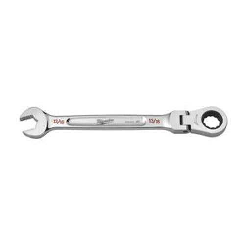 Ratcheting Combination Wrench SAE Flex Head 13/16 Inch - Milwaukee