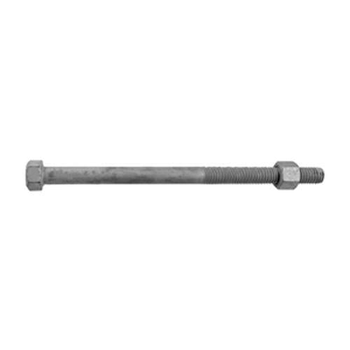 Hex Bolt & Nut HD Galvanised Long Threaded M12 - Ecko 240mm