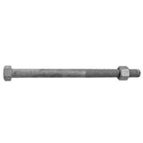 Hex Bolt & Nut HD Galvanised Long Threaded M16 - Ecko 350mm