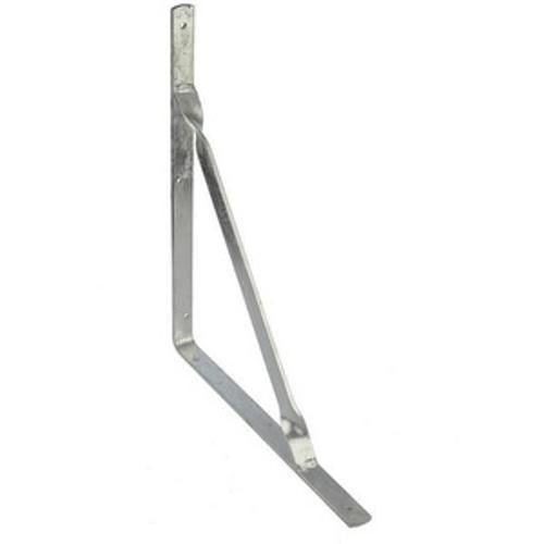 Angle Bracket With Gusset 346 x - BOWMAC 302mm Galvanised
