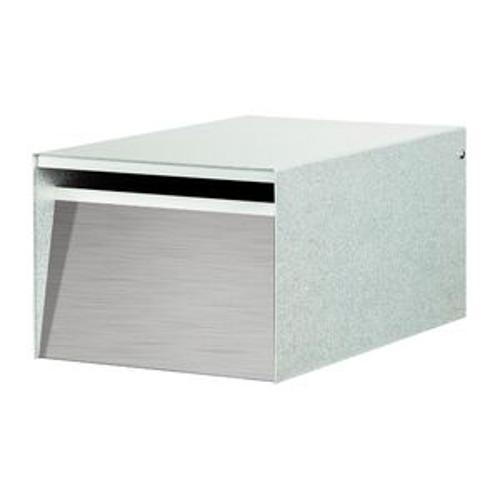 Letterbox Urban Back Open Silver-Pearl Silver - Box Design