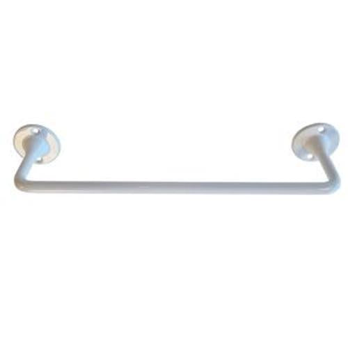Economy Range Tea Towel Rail - Miles Nelson 457mm White 921PW457