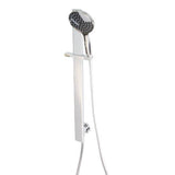 Prestigio Single Spray Handshower Set Built In Elbow 1.5m Hose Chrome Wall