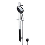 Prestigio Single Spray Handshower Set Separate Elbow 1.5m Hose Chrome Wall