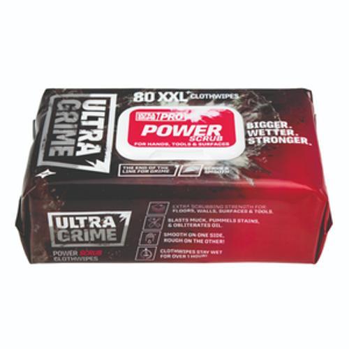 PRO Powerscrub 80 XXL Clothwipes - Ultragrime