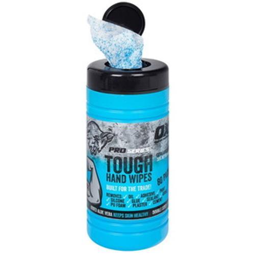 Pro Tough Hand Wipes Cyan 80 Pack - OX Tools