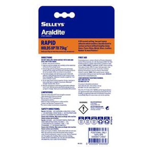 Araldite Rapid Epoxy Adhesive - Selleys 14ml