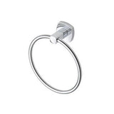Veloso Towel Stirrup 165 x - Heirloom 185mm Ring Chrome