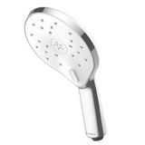 Koha Shower Handset Satinjet MKII White Faceplate KHHSCPWH - Methven