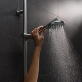 Turoa Rail Shower VJet Stainless Steel White - Methven