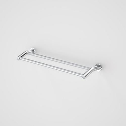 Cosmo Double Towel Rail Chrome - Caroma 630mm