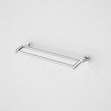 Cosmo Double Towel Rail Chrome - Caroma 630mm