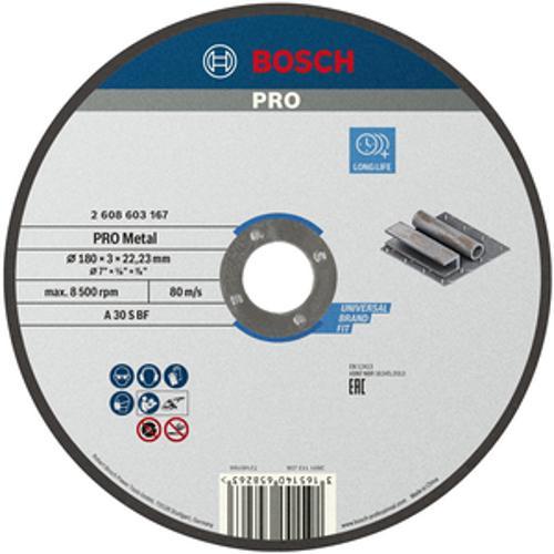 PRO Metal Cutting Disc 180 x 3 x - Bosch 22.23mm