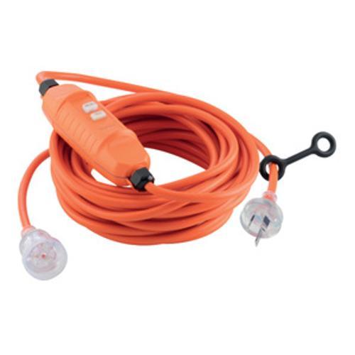 Extension Lead 10m Heavy Duty IP66 RCD - AMPD
