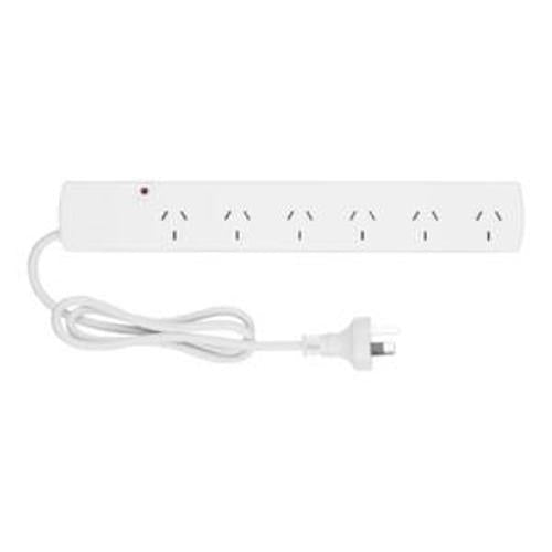 Powerboard 6 Outlet Surge Protected - AMPD