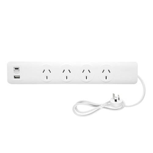 Powerboard 4 Outlet with USB A+C Charging Ports - AMPD