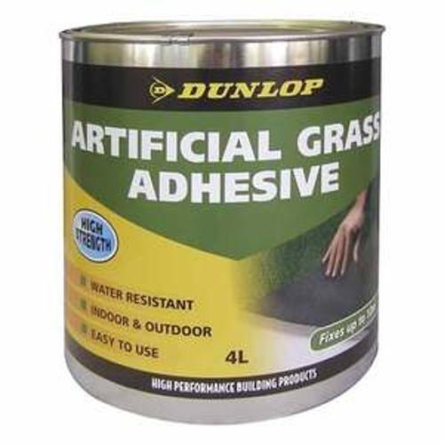 Artificial Grass Adhesive - DUNLOP 4L Pail