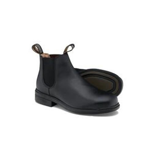 787 Classic Black Leather Slip On Safety Boot Size 6 - Blundstone