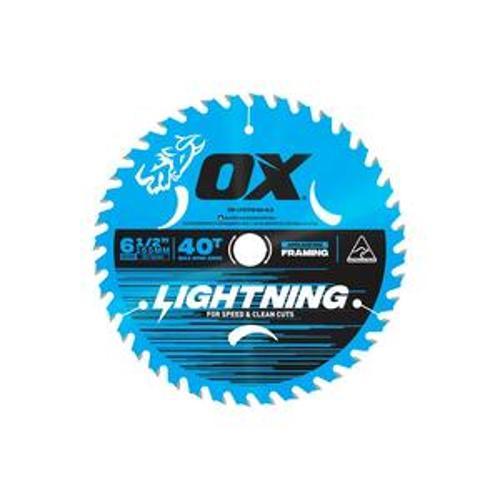 Lightning Circular Saw Blade - OX Tools 165mm/40T