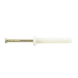 Round Head Nylon Anchor M5 - Ramset 25mm ZP 25 Pack
