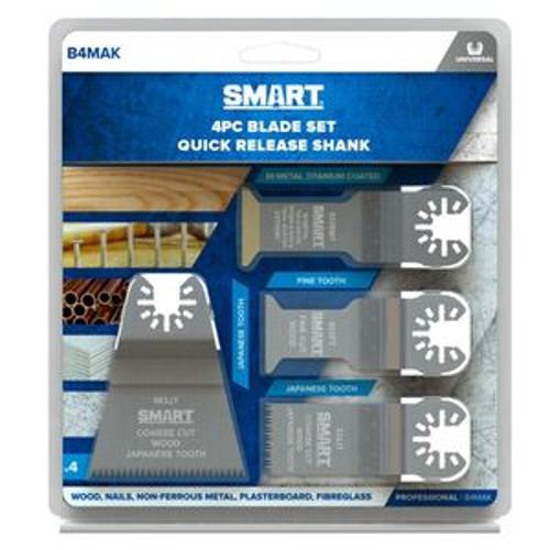 Multi-Tool Blade Set 4 Piece - SMART