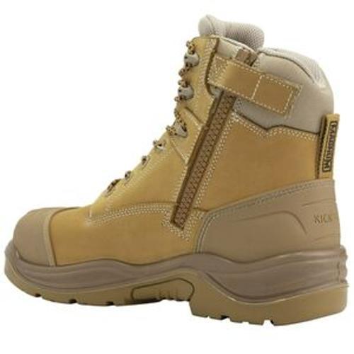 Site Max Boot Composite Toe CP Side Zip Waterproof Wheat 15 - Magnum