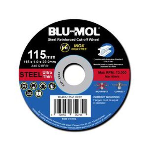 Metal Cut-Off Wheel 115 x 1 x 22mm