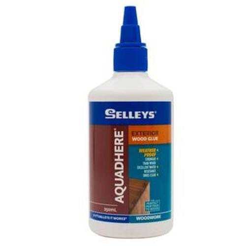 Aquadhere Exterior Wood Glue PVA - Selleys 250ml
