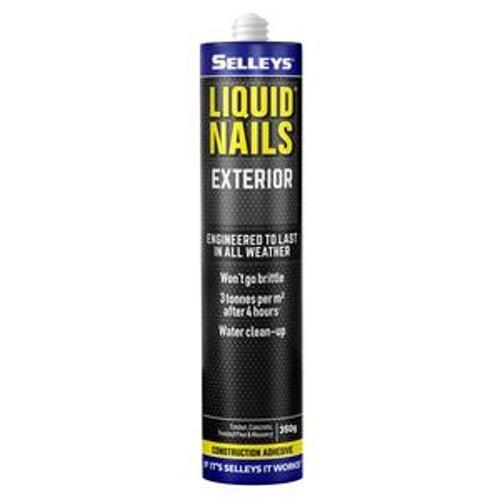 Liquid Nails Exterior - Selleys 350g