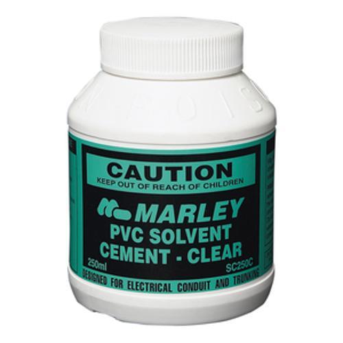 Clear Solvent Cement - Marley 250ml SC250C