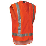 TTMC-W17 Polyester Vest Orange - Bison L 52305O-L
