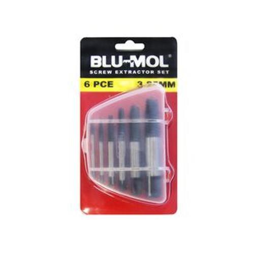 Screw Extractor Set 6-Piece BL280-S1 - Blu-Mol