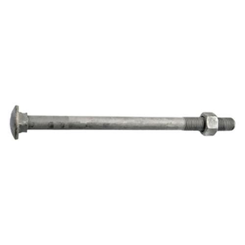 Coach Bolt and Nut 16 x - Ecko 220mm 4.6 Galvanised Steel